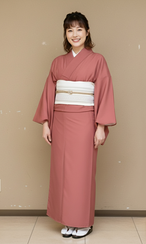 洗える着物 袷 着物 単品 レディース