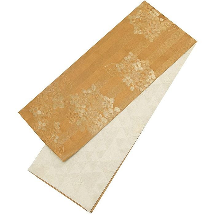 細帯 金魚/紫陽花) 浴衣 半幅帯 リバーシブル 日本製 レディース