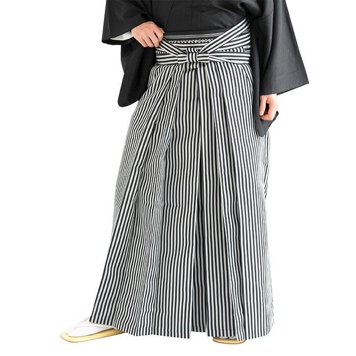 行灯袴 縞) 袴 男 男性 行灯袴 メンズ はかま 和服 着物 剣道 居合