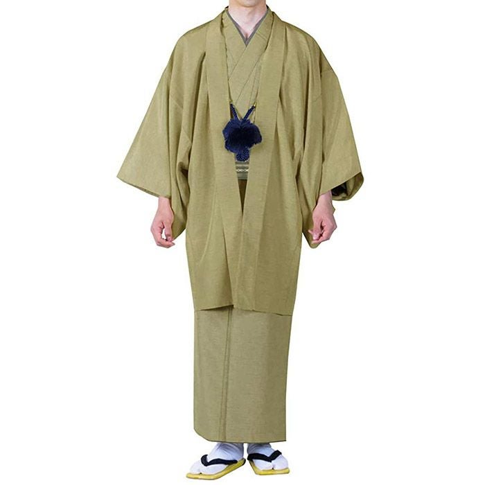 231　着物・羽織・帯 13点セット KIMONOMACHI 洗える着物 セット「袷着物：花紋散らし灰梅＋京袋帯：黒