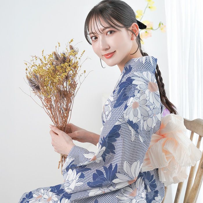 ワンピース浴衣2点セット