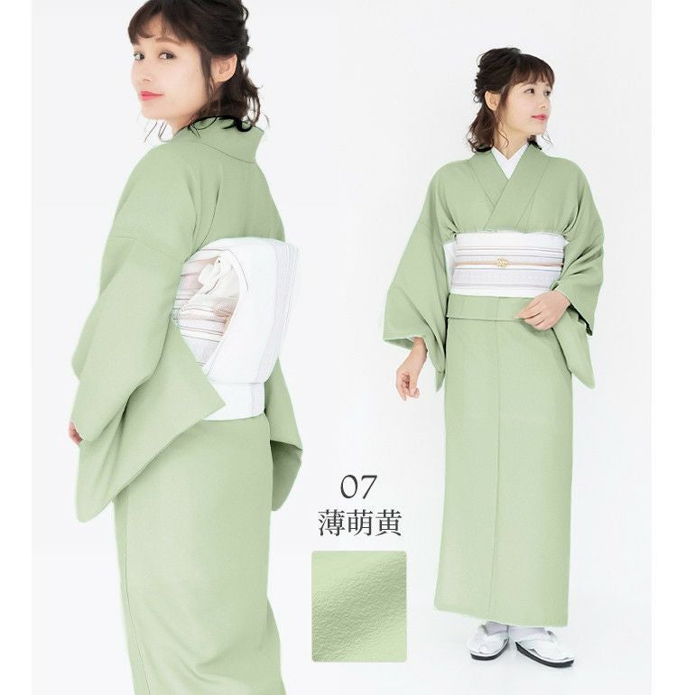 【良品✨】東レシルック　振袖　洗える着物　中紅色　四季草花模様　トールサイズG2 良品✨】東レシルック 振袖 洗える着物 中紅色 四季草花模様 トール