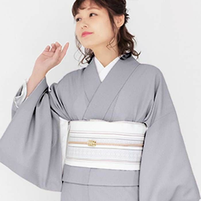 女袷 東レ) 洗える着物 袷 色無地 日本製 女性 レディース シル