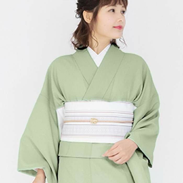 着物 ROCCA（六花） 色無地 単衣 着物 単品 東レシルジェリー 東レスマイル