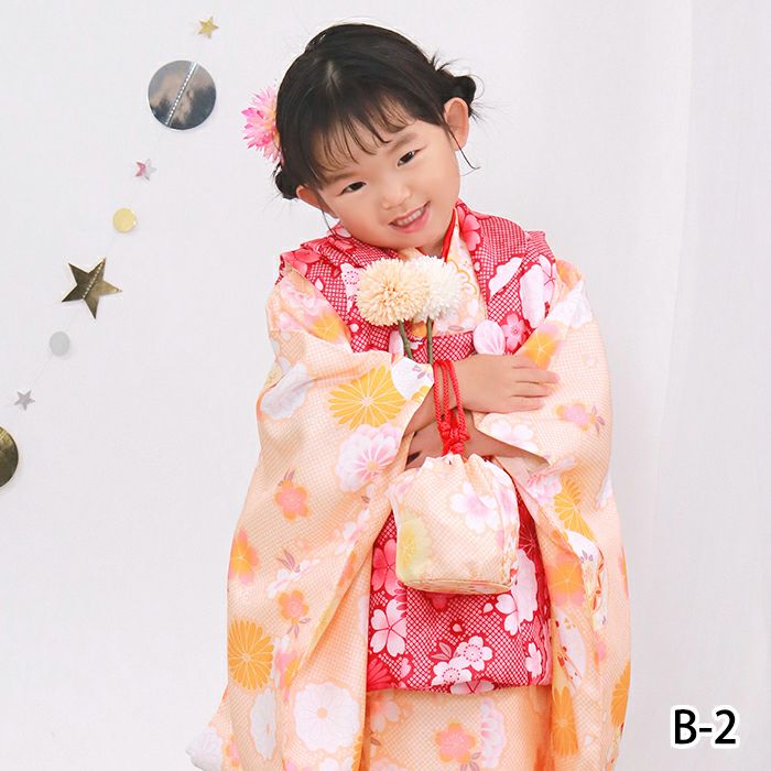 アウトレット 豪華安心9点フルセット】 七五三 着物 3歳 女の子 販売