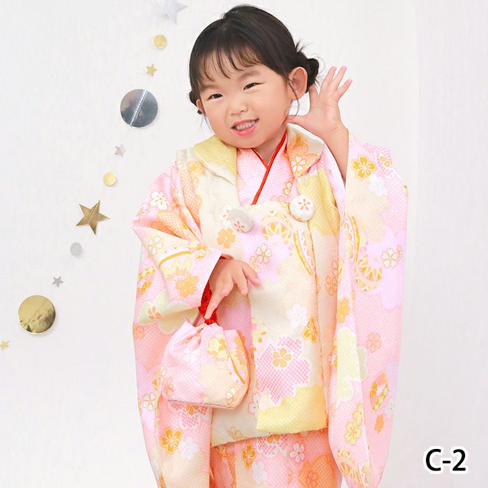 アウトレット 豪華安心9点フルセット】 七五三 着物 3歳 女の子 販売