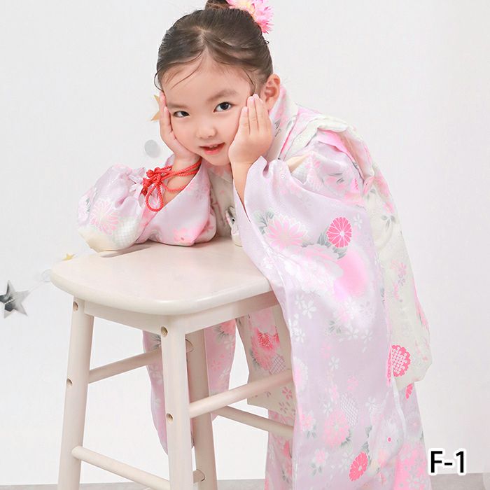 アウトレット 豪華安心9点フルセット】 七五三 着物 3歳 女の子 販売