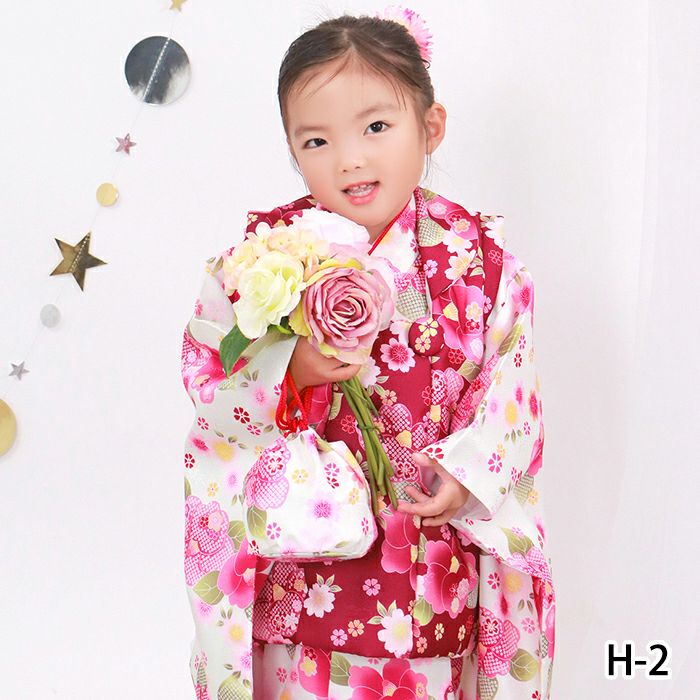 アウトレット 豪華安心9点フルセット】 七五三 着物 3歳 女の子 販売
