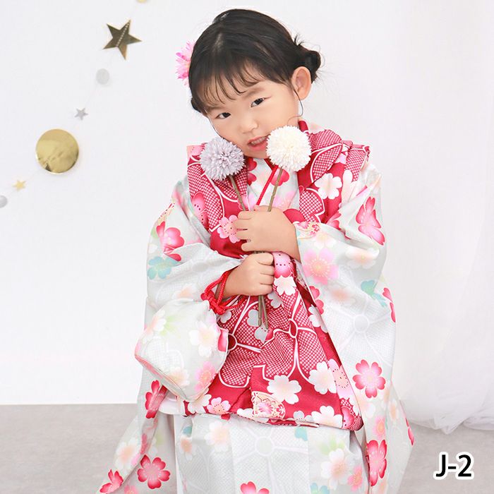 お値下げ中　三越購入　七五三フルセット　３歳女の子セット KYOETSU（京越） 【アウトレット 豪華安心9点フルセット】七五三 着物