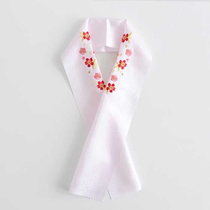 刺繍半衿 女の子 3歳) 半衿 子供 半襟 刺繍 七五三 ガールズ 11colors