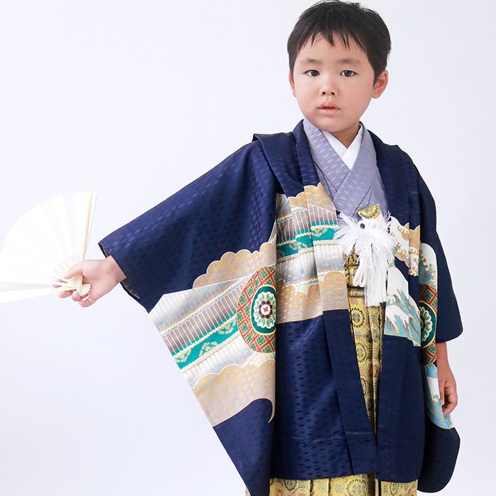 豪華安心12点フルセット】 七五三 着物 男の子 5歳 袴 購入 販売 鷹兜