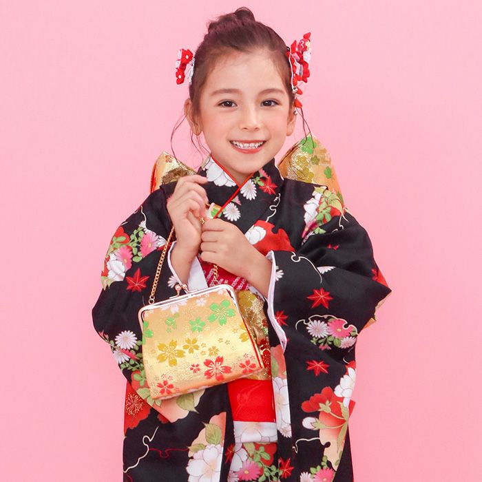 七五三用着物 豪華安心15点フルセット】七五三 着物 7歳 女の子 四つ身 雛祭り