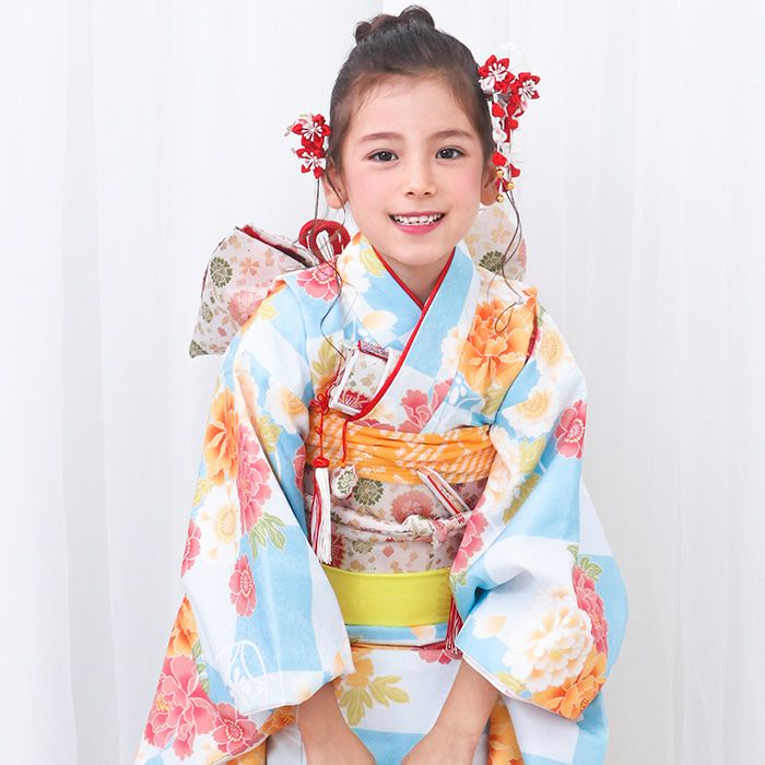 (10月末まで)七五三用着物セット(7歳用) 豪華安心15点フルセット】七五三 着物 7歳 女の子 四つ身 雛祭り