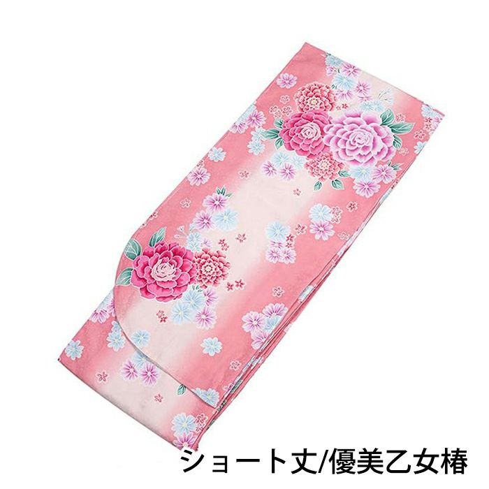 二尺袖着物 単品 ) ショート丈 着物 卒業式 大学生 大学 中学生 小学生