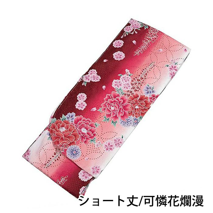 二尺袖着物 単品 ) ショート丈 着物 卒業式 大学生 大学 中学生 小学生