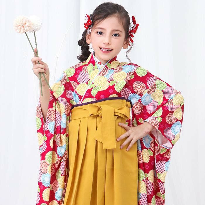 簡易袴セット キッズ) 袴セット 袴 セット 女の子 ガールズ 簡単着付け 簡易袴セット キッズ) 袴セット 袴 セット 女の子 ガールズ 簡単着付け