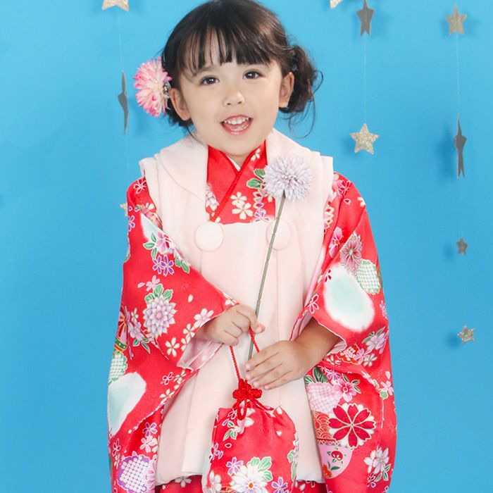 ひな祭り用赤色花柄衣装セット 楽天市場】初節句 女の子 被布セット ベビー 衣装 80cm前後 ひなまつり