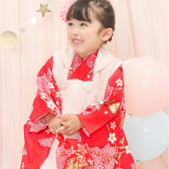 アウトレット 豪華安心9点フルセット】 七五三 ひな祭り 着物 3歳