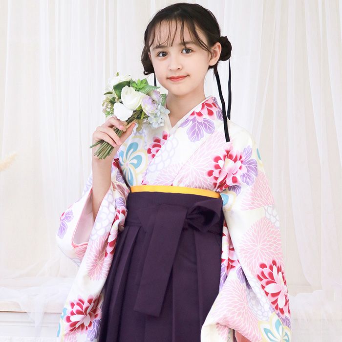 豪華安心袴4点セット】卒業式 袴 小学生 セット 袴セット 大学生 大学
