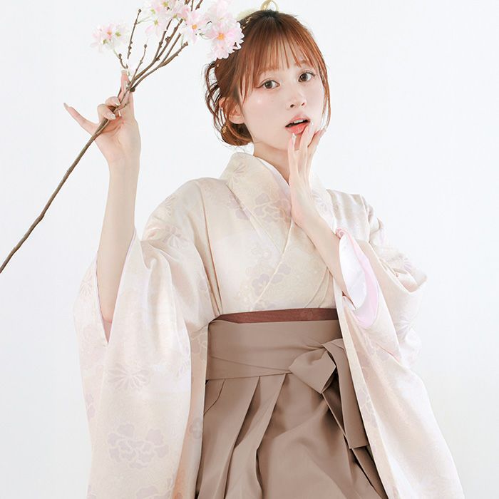 【卒業式衣装】  袴・着物・帯一式 卒業式 袴 セット 袴セット 華やか レディース 卒業袴 大学生 大学
