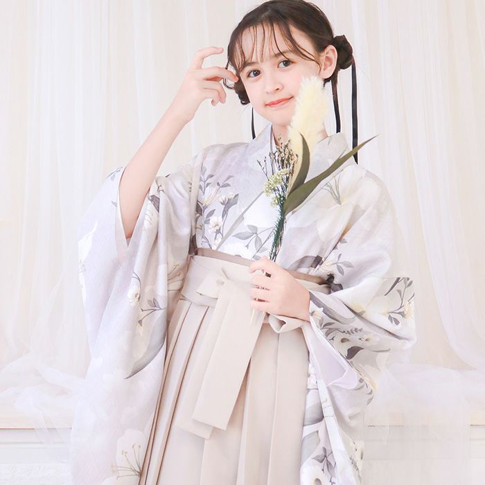 簡易袴セット 新作【自宅で8分!簡単着付け 動画あり】豪華安心5点フル 簡易袴セット 新作【自宅で8分!簡単着付け 動画あり】豪華安心5点フル