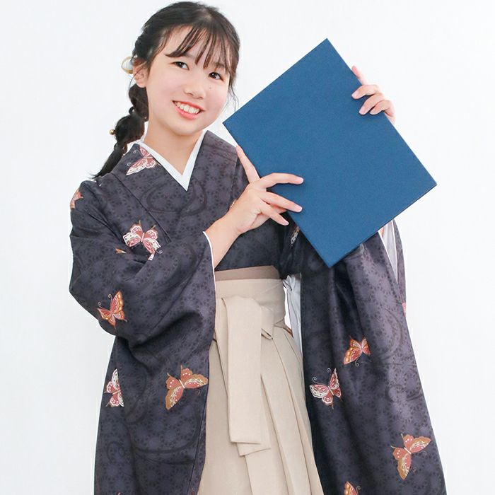 袴セット ガールズ 【豪華安心袴4点セット】 卒業式 着付け動画 130