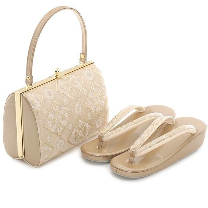 未使用✨結婚式　留袖　訪問着　礼装用　草履バッグセット　七五三 草履 バッグ セット 女性 和装 和装バッグ 和装履物 袴姿| きもの館 創美苑