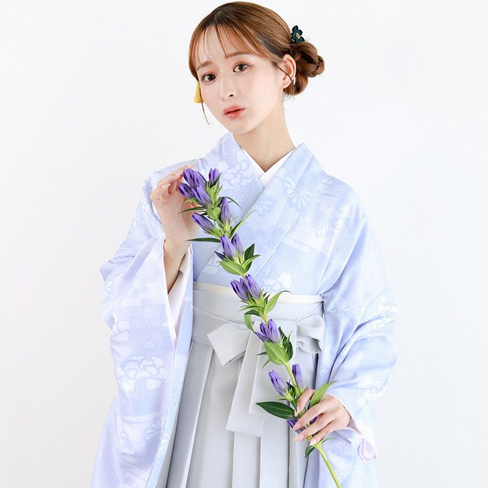 袴セット レディース ガールズ 【豪華安心袴4点セット】 卒業式 130