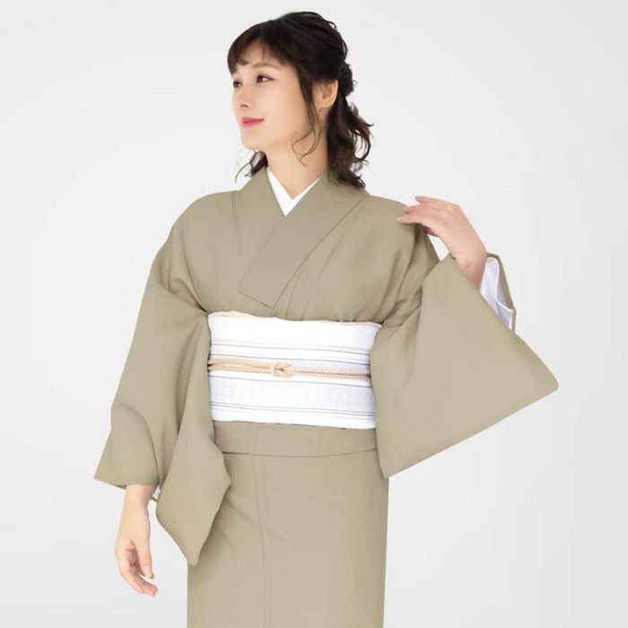 レディース着物洗える単衣 女単衣 綿混) 洗える着物 夏用 単衣 カジュアル 女性 レディース S/M/L