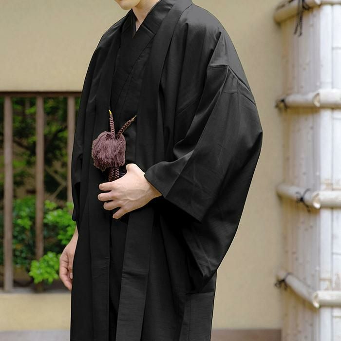 訳あり(男羽織) 羽織 着物 洗える 6color メンズ 男性 和装 大きい