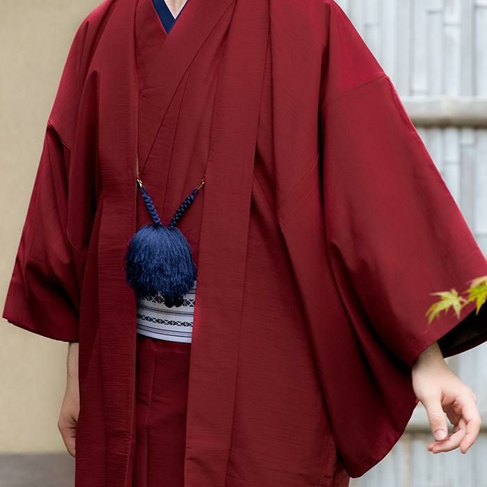 訳あり(男羽織) 羽織 着物 洗える 6color メンズ 男性 和装 大きい