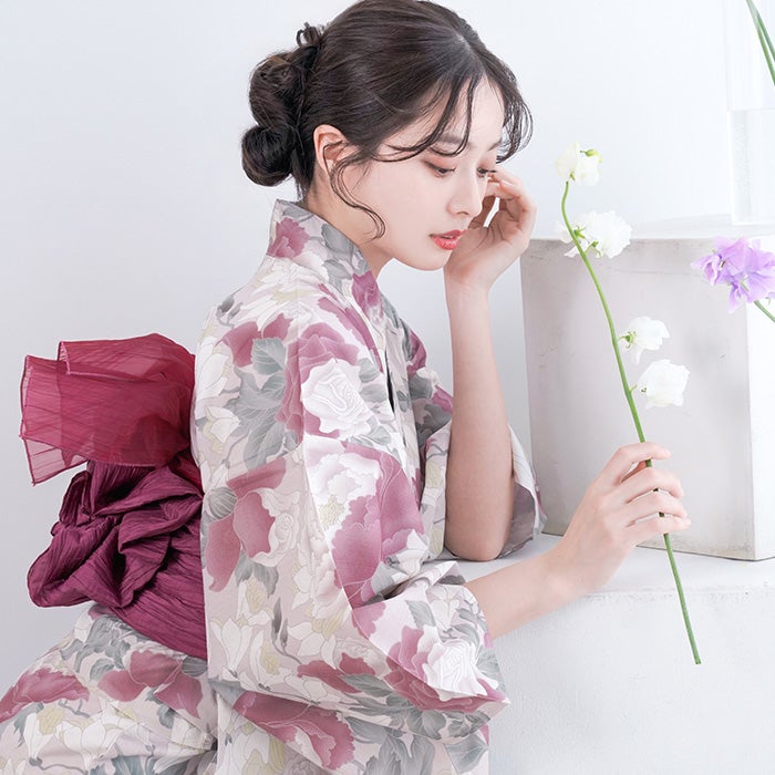 ワンピース浴衣3点セット