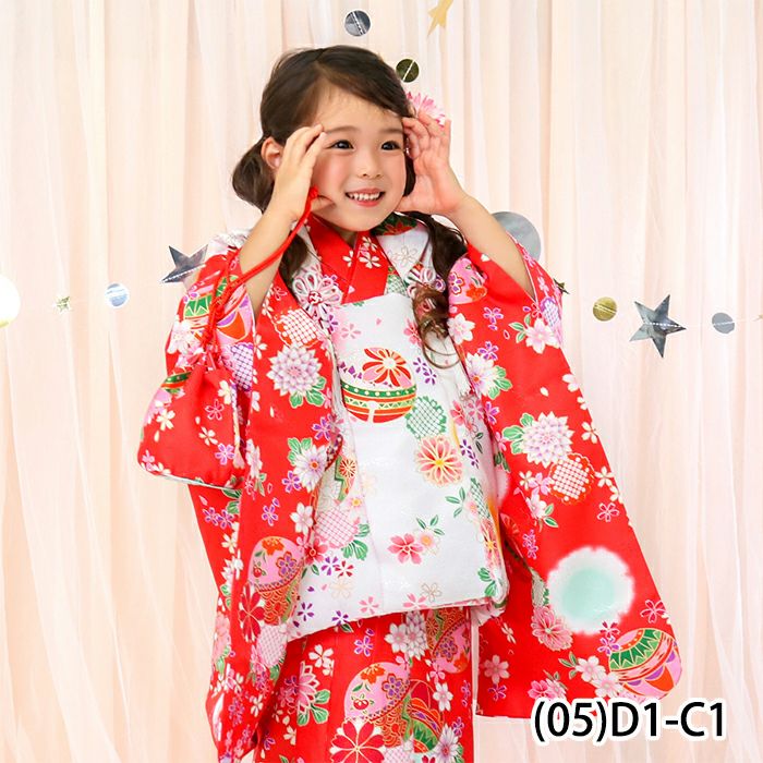 アウトレット 豪華安心9点フルセット】 七五三 ひな祭り 着物 3歳 販売