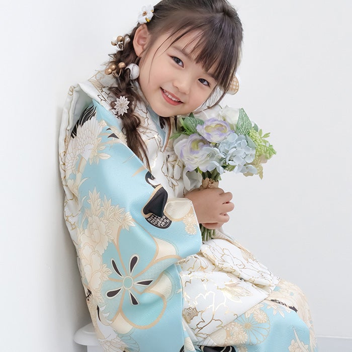 難しい着付け不要! 【 セパレート 3点セット 二部式被布セット 】 金彩