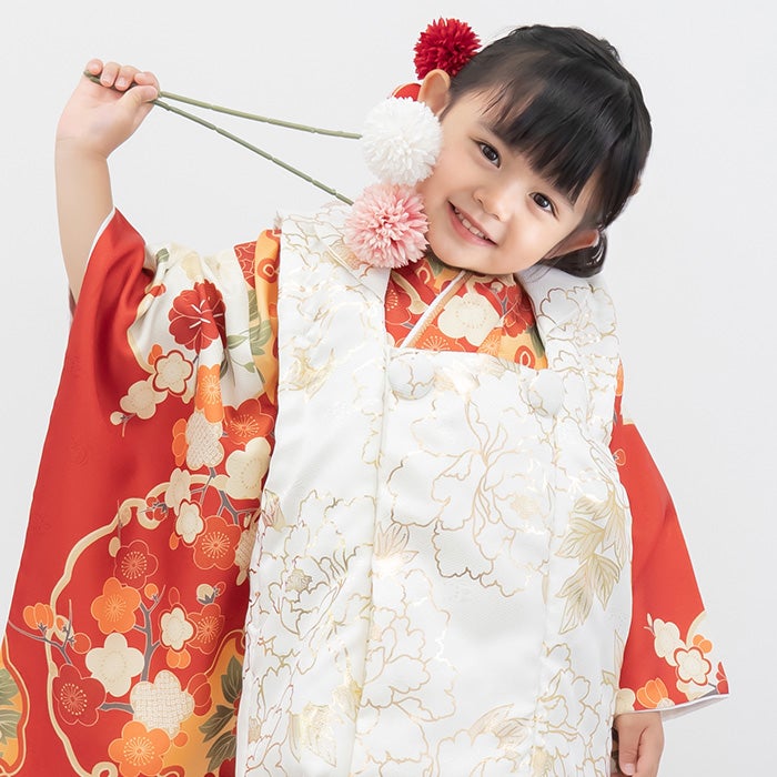 難しい着付け不要! 【 セパレート 3点セット 二部式被布セット 】 金彩
