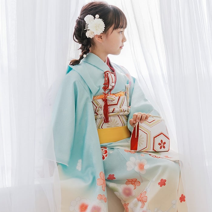 自宅で簡単着付け! 豪華安心13点フルセット 】 七五三 着物 7歳 女の子